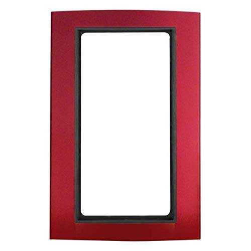 Berker 13093012 Rahmen mit großem Ausschnitt B.3 Alu, rot/anthrazit Mesch Shop Berker 13093012 Rahmen mit großem Ausschnitt B.3 Alu, rot/anthrazit Mesch Shop